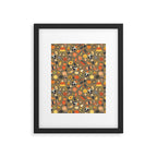 Christmas Vintage Ornaments Framed Art Print Gallery Image 6