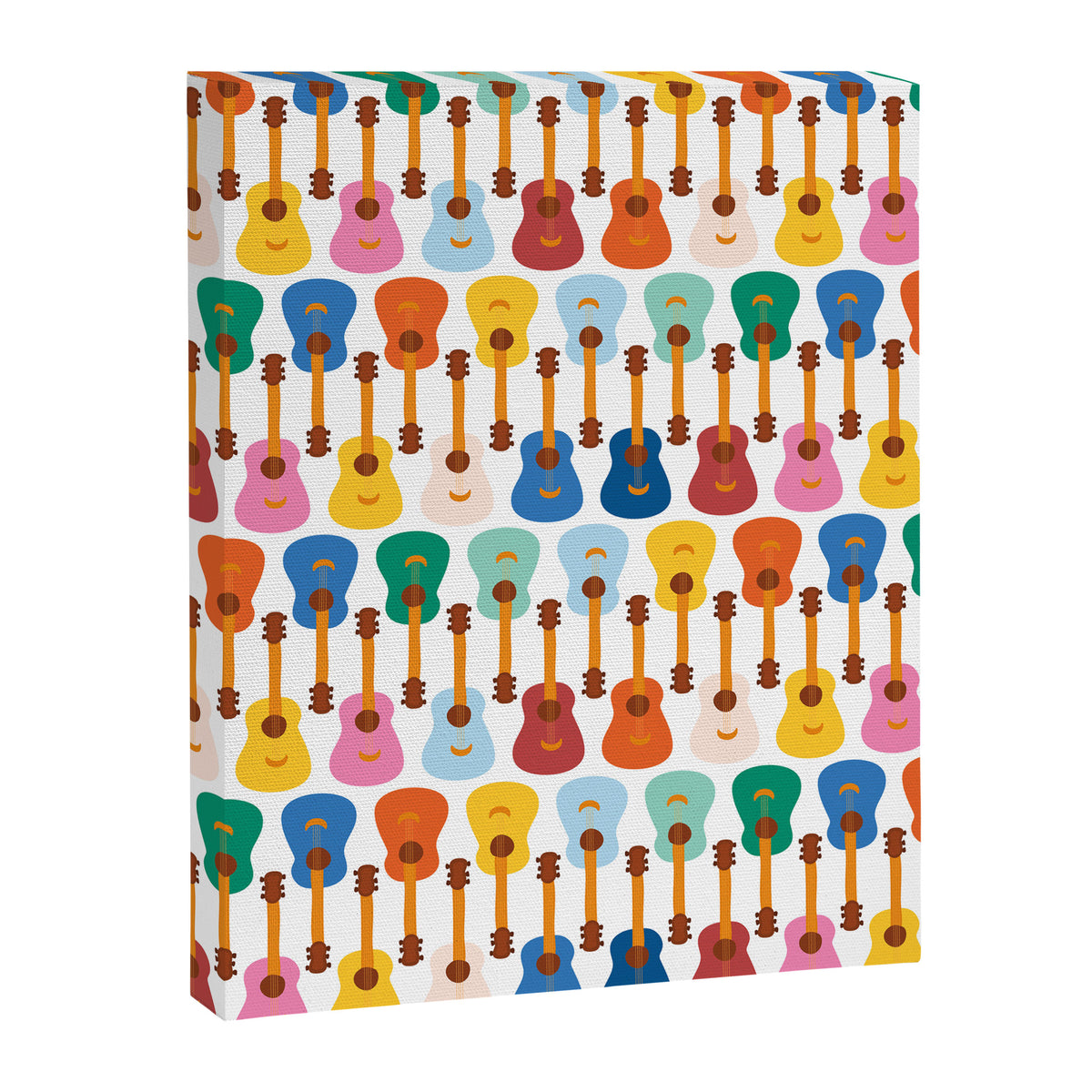 Colorful Guitars Canvas Print Gallery Image 8