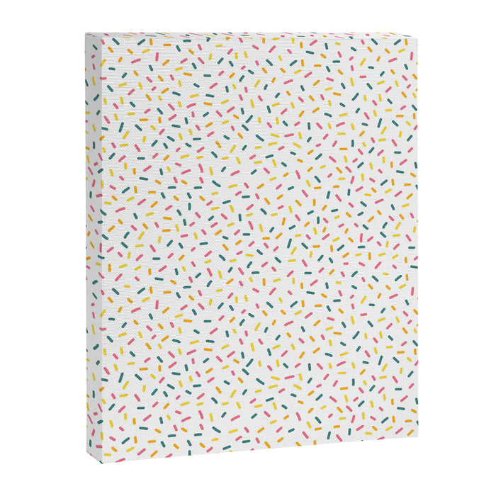 Colorful Party Sprinkles Canvas Print Gallery Image 1