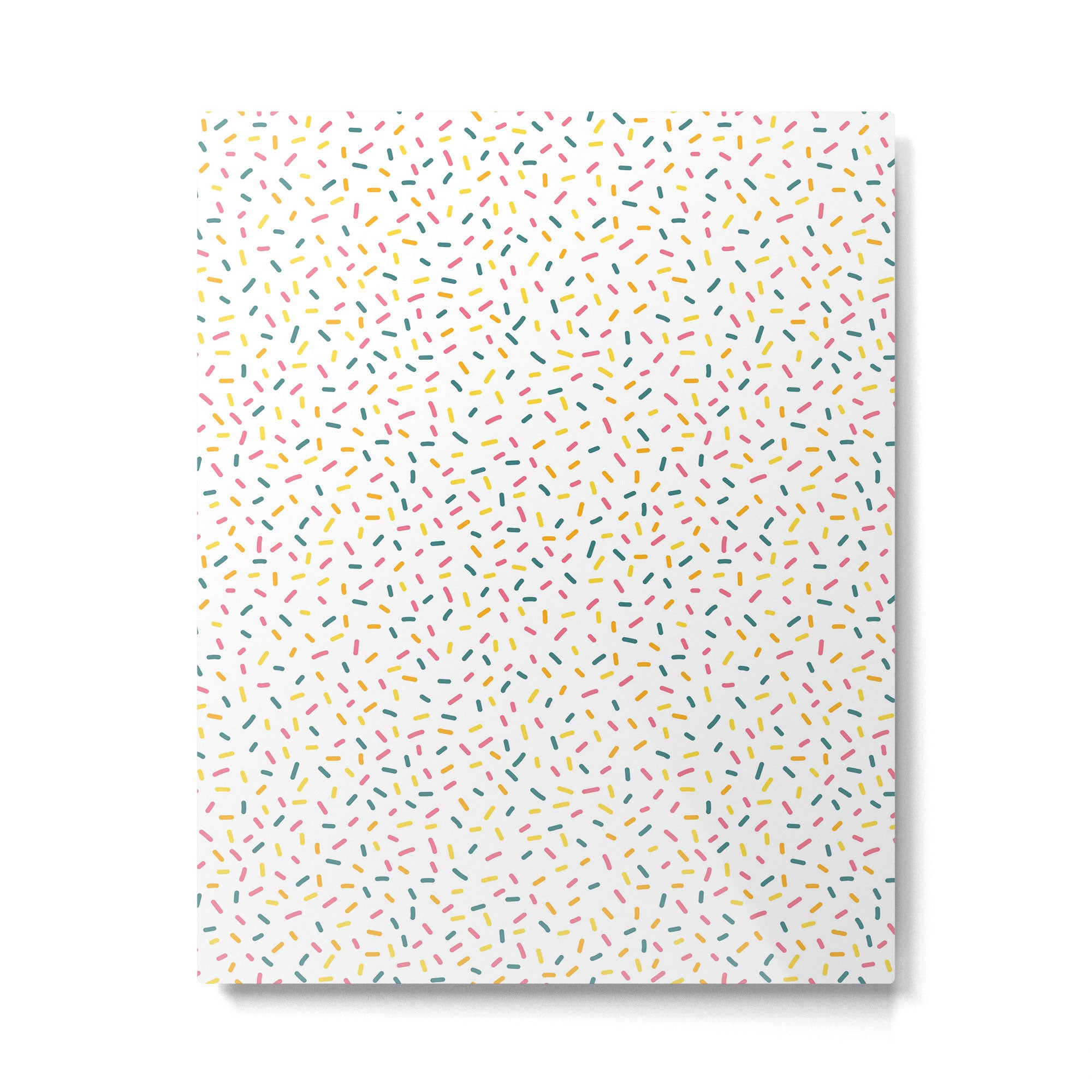 Colorful Party Sprinkles Metal Print Gallery Image 6