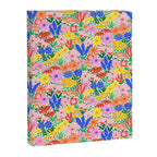 Colorful Summer Flower Meadow Happy Hand Drawn Wildflowers Canvas Print Gallery Image 6
