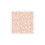 Flower Collage Peach Pink White Art Print Gallery Image 1