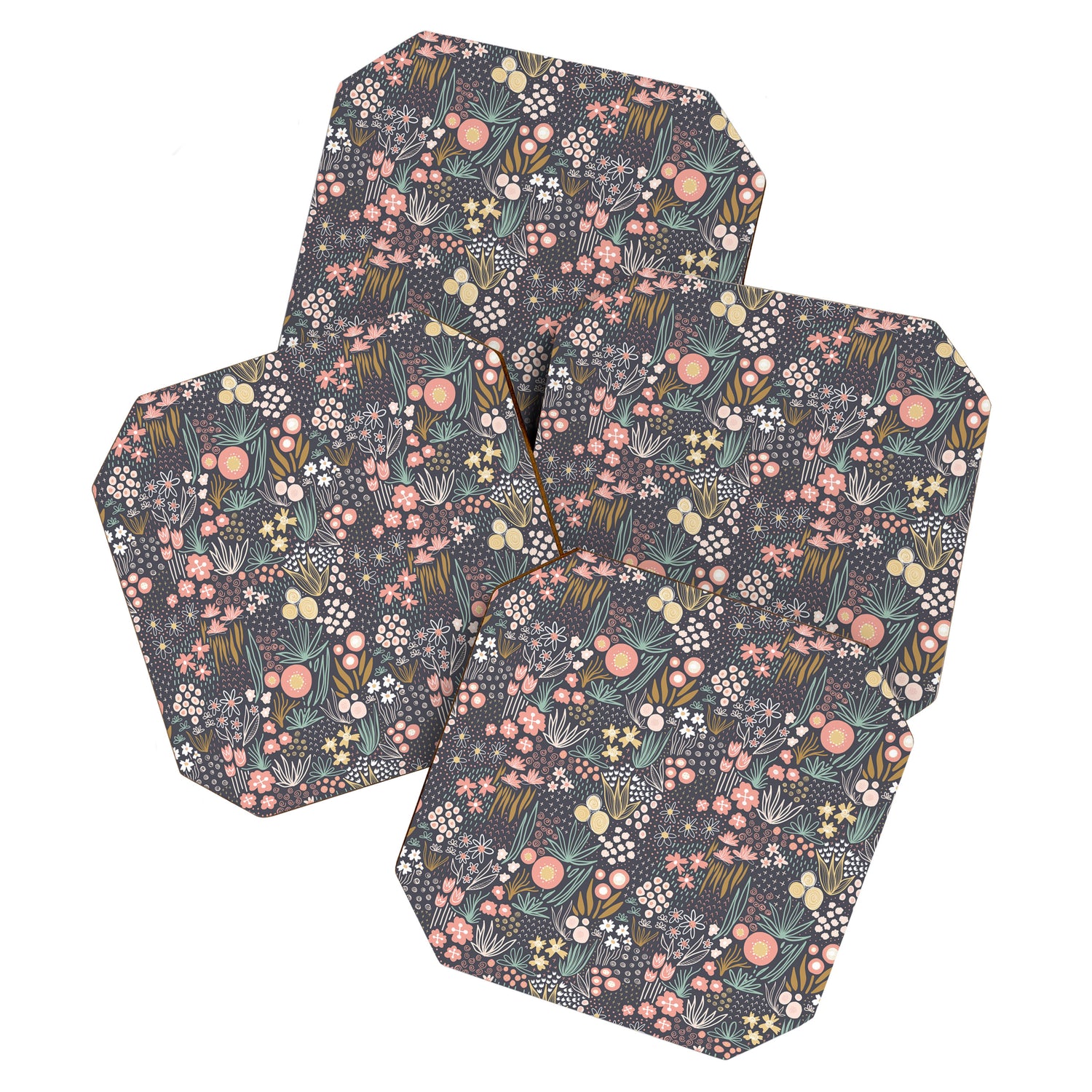 Flower Field Large Coaster Gallery Image 1