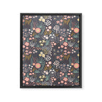 Flower Field Large Framed Canvas Print Gallery Image 8