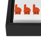 Foam Hand Framed Canvas Print Gallery Image 3