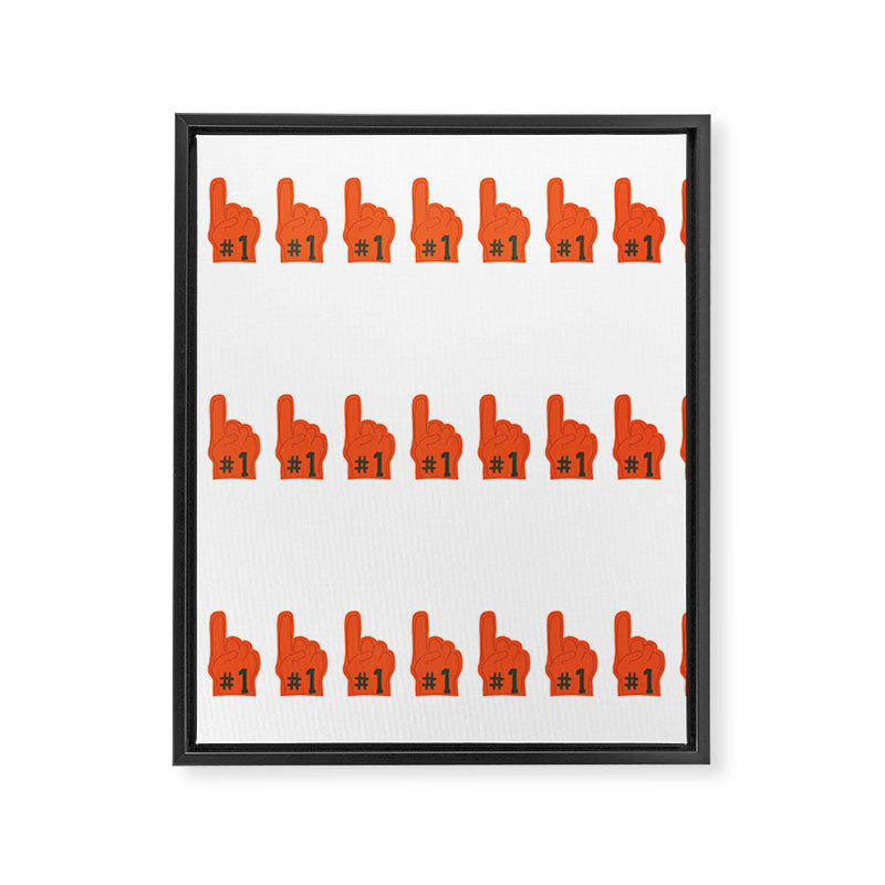 Foam Hand Framed Canvas Print Gallery Image 8