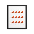 Foam Hand Framed Art Print Gallery Image 6