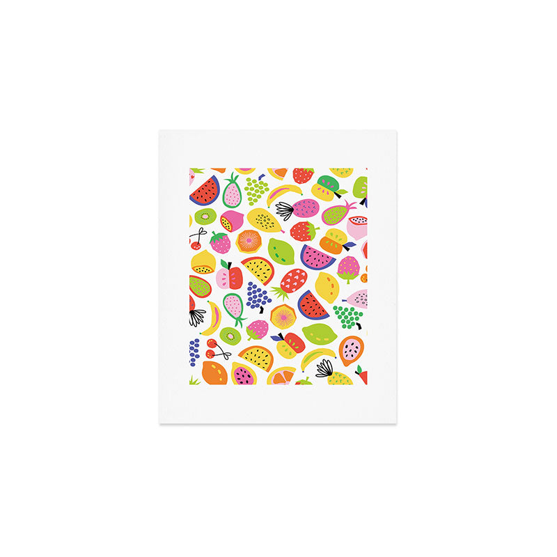Fruit Salad Pattern Art Print Gallery Image 1