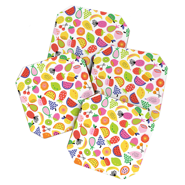 Fruit Salad Pattern Coaster Gallery Image 1