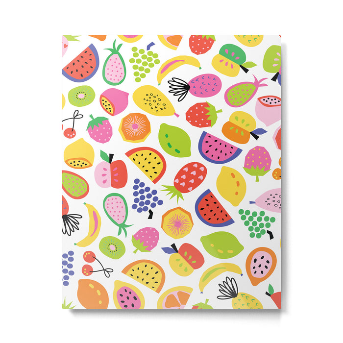 Fruit Salad Pattern Metal Print Gallery Image 1