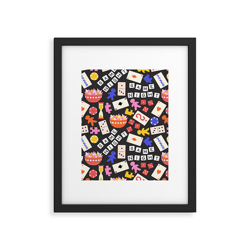 Game Night Fun Framed Art Print Gallery Image 6