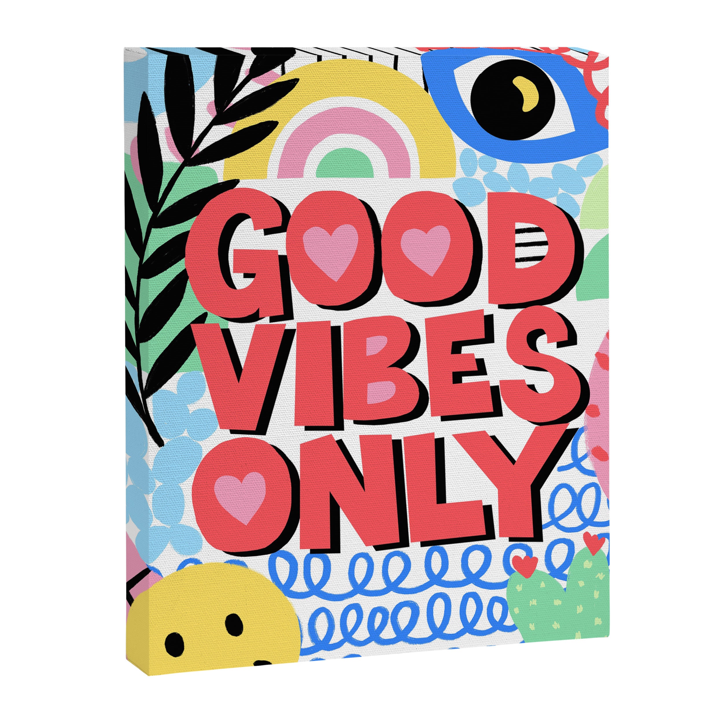 Good Vibes Only Canvas Print Gallery Image 3