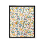 Hanukkah Modern Pattern Framed Canvas Print Gallery Image 8