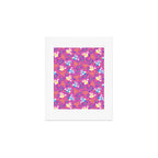 Hanukkah Pink Pattern Art Print Gallery Image 1