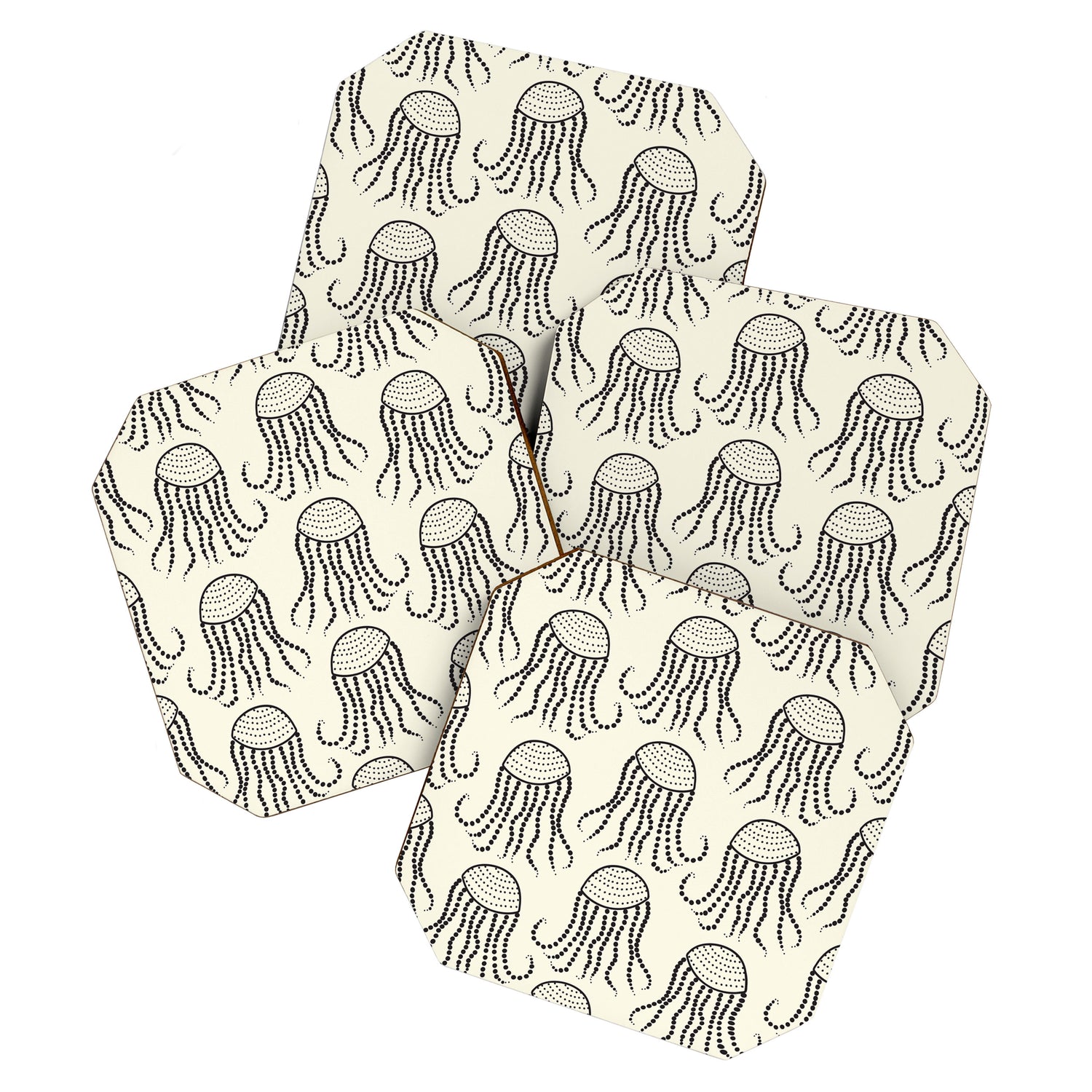 Jellyfish Pattern #jellyfishpattern Coaster Gallery Image 1