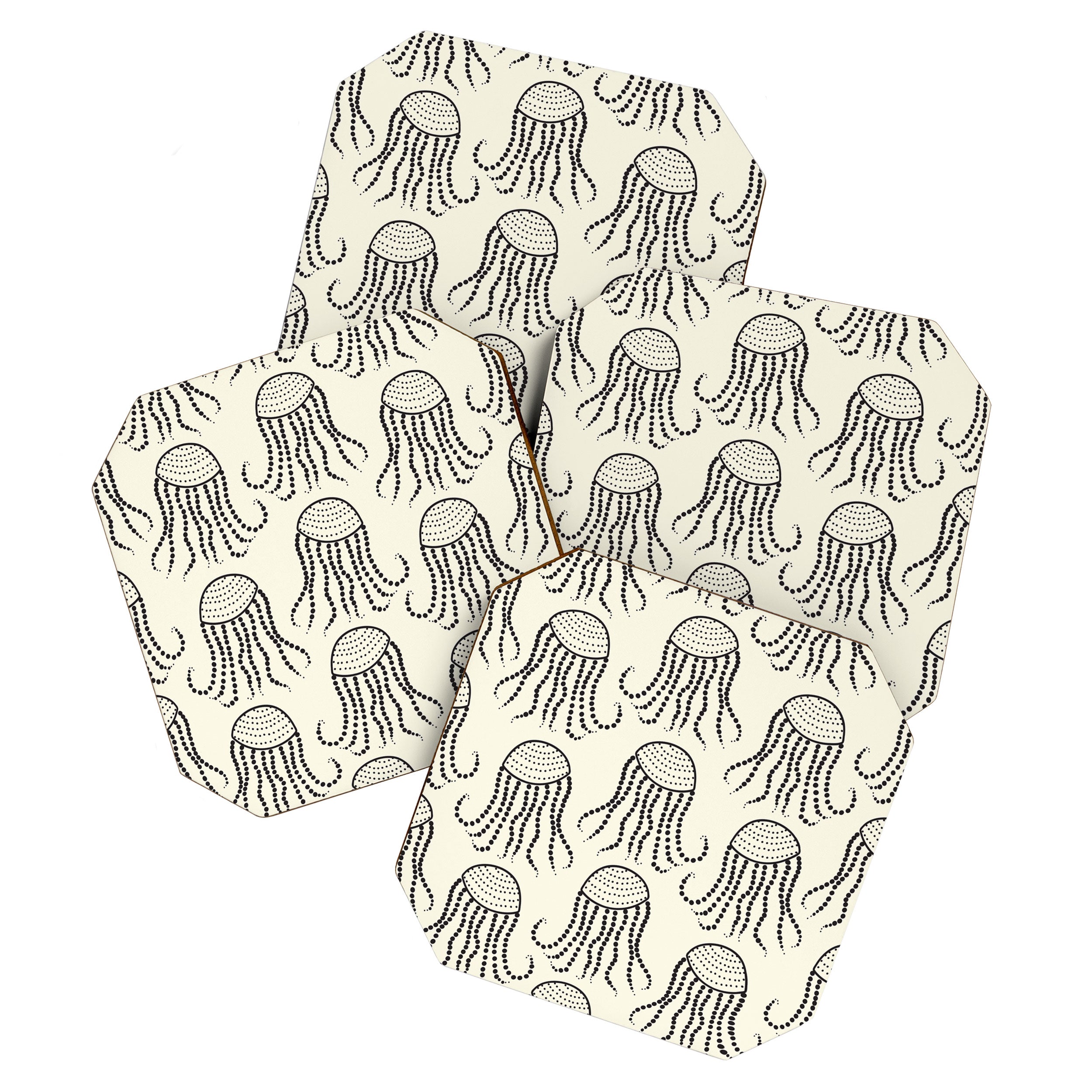 Jellyfish Pattern #jellyfishpattern Coaster Gallery Image 1