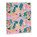Joyful Jungle Birds In The Happy Pastel Tropics Canvas Print Gallery Image 6