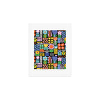 Maximalist Flower Collage Art Print Gallery Image 1