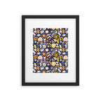 Microscopic Abstract Shapes Framed Art Print Gallery Image 6