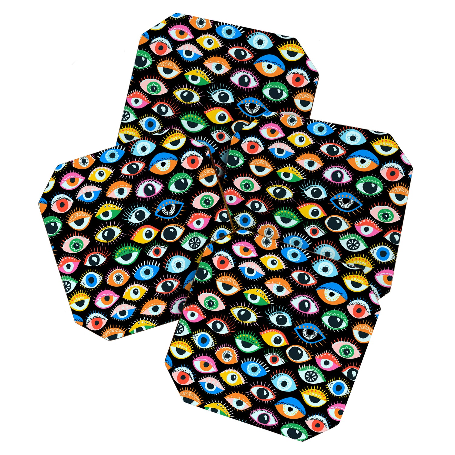 Mystic Eyes Pattern #mystic Coaster Gallery Image 1