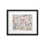 Pink Cute Tigers Framed Art Print Gallery Image 5