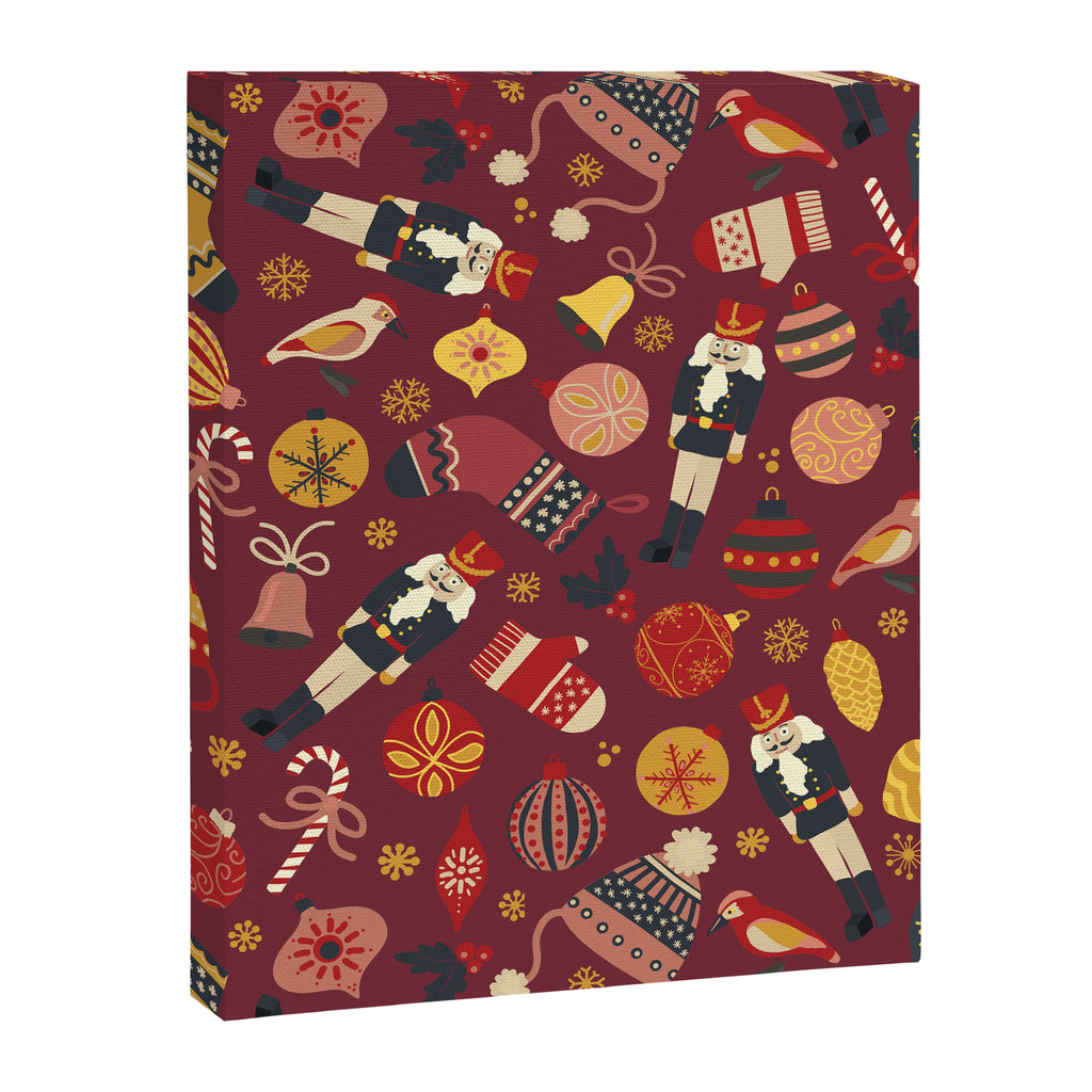 Retro Christmas Ornaments Canvas Print Gallery Image 8