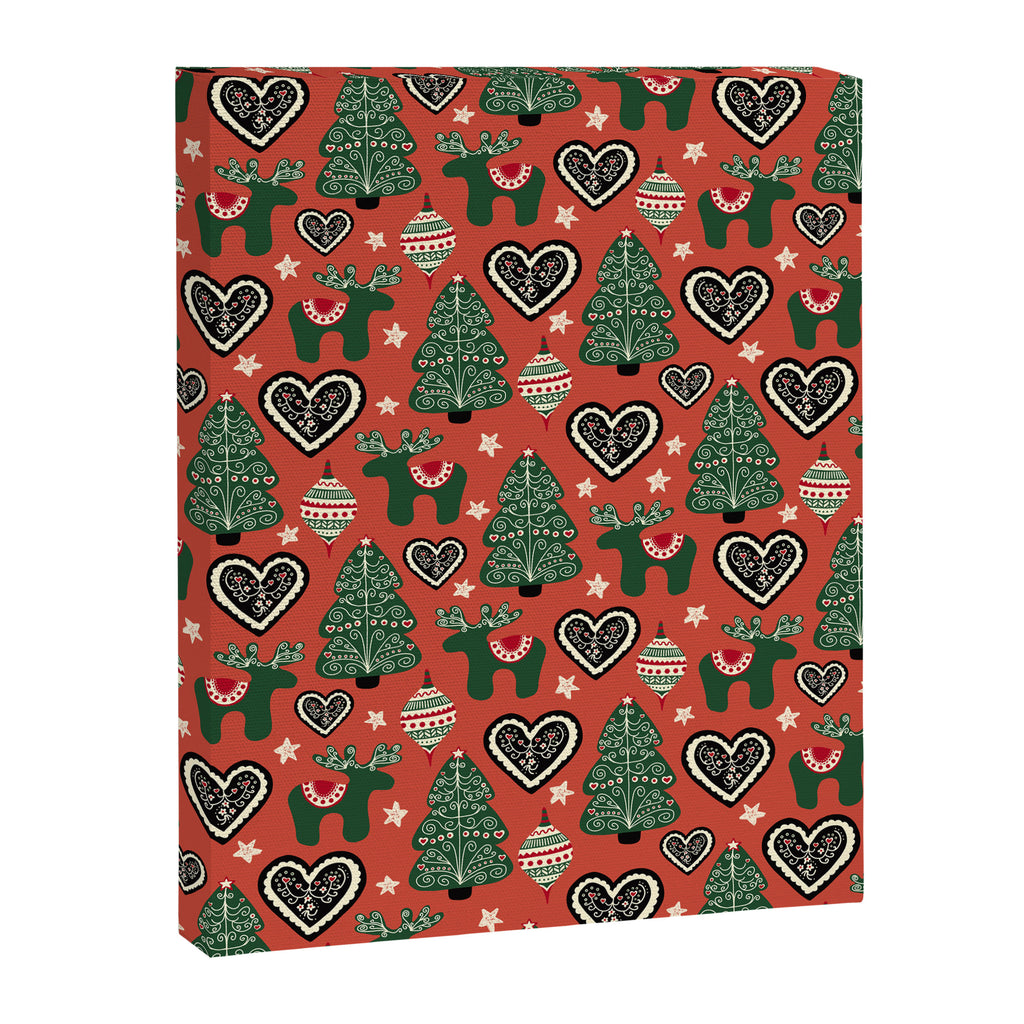 Scandinavian Christmas Ornaments Canvas Print Gallery Image 8