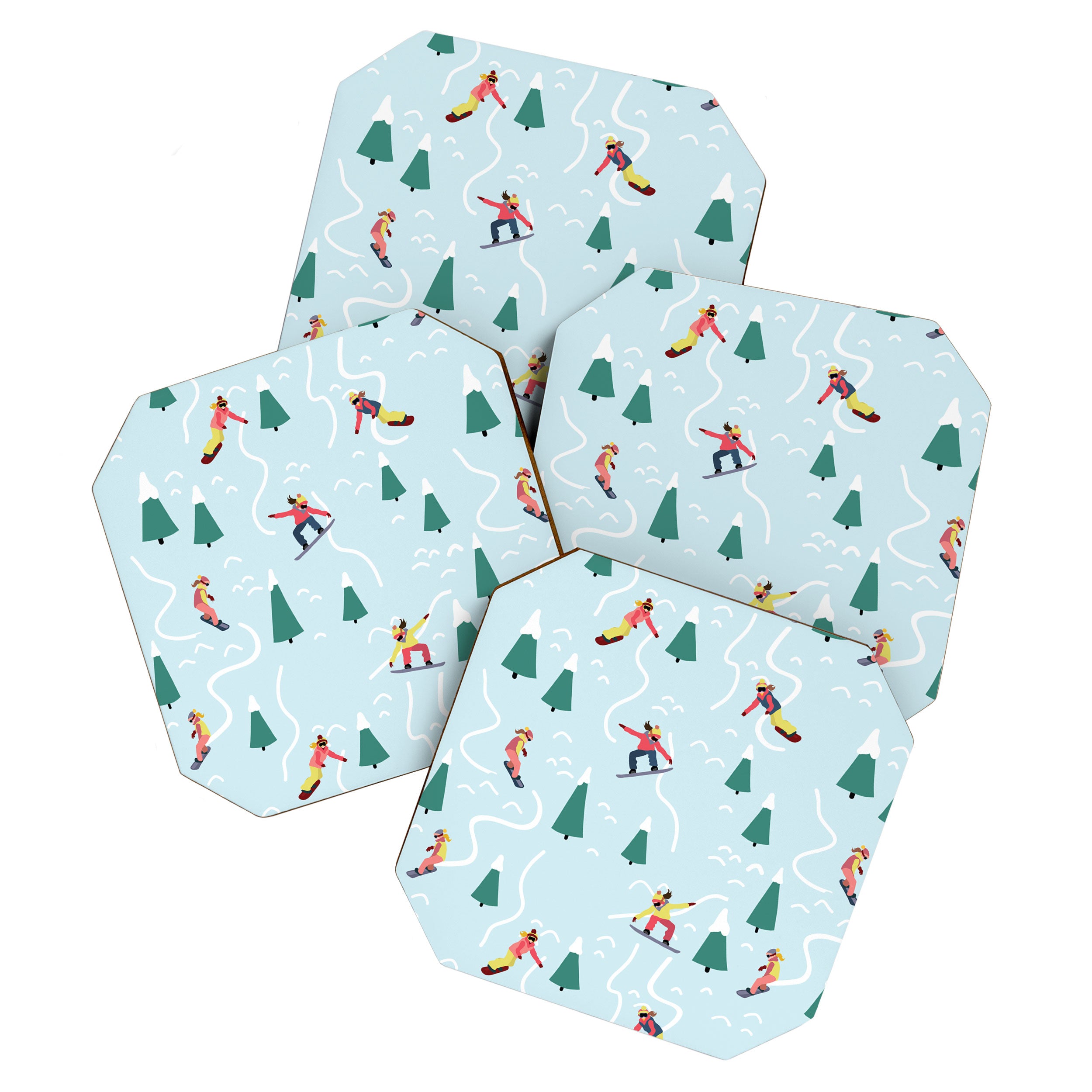 Snowboarding Girls Coaster Gallery Image 1