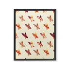 Surfergirls Framed Canvas Print Gallery Image 8
