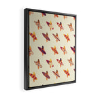 Surfergirls Framed Canvas Print Gallery Image 2