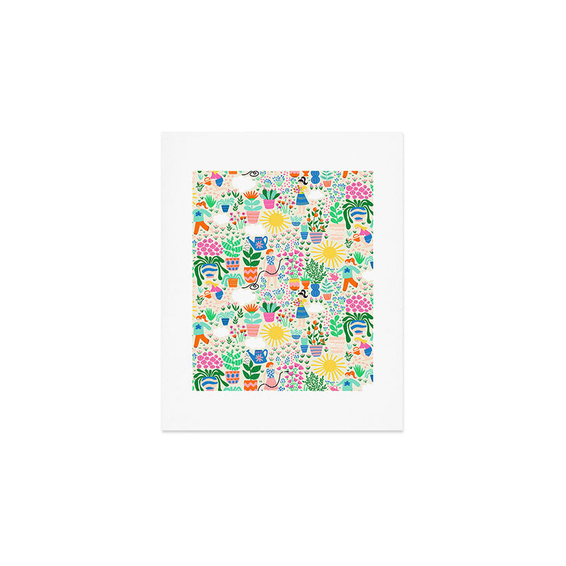 The Love Of Gardening Art Print Gallery Image 1