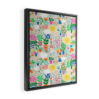 The Love Of Gardening Framed Canvas Print Gallery Image 2