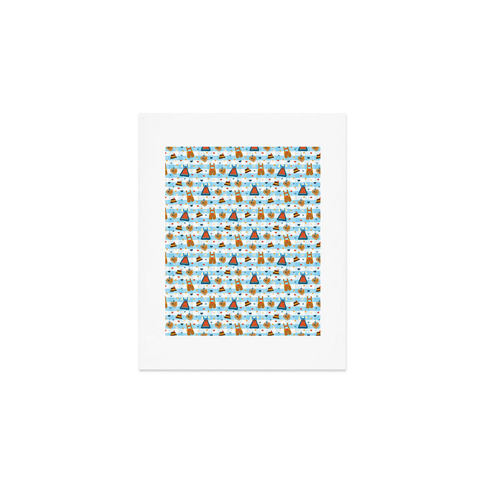 Time for Oktoberfest Traditional dirndl dresses and leather pants. Art Print Gallery Image 1