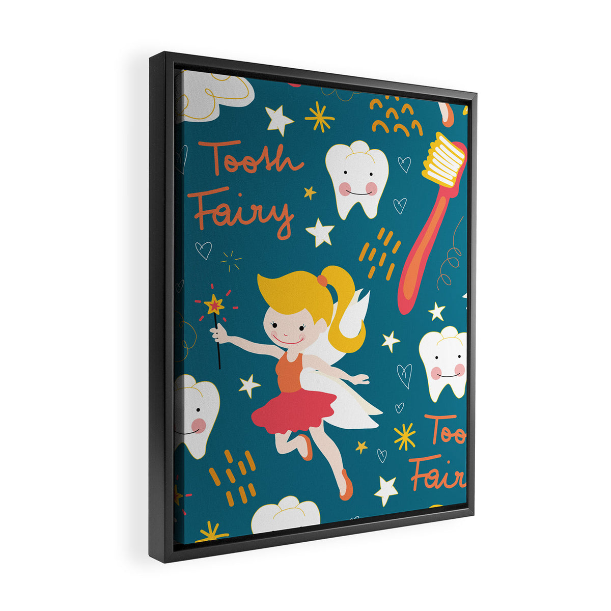 Tooth Fairy Framed Canvas Print Gallery Image 2