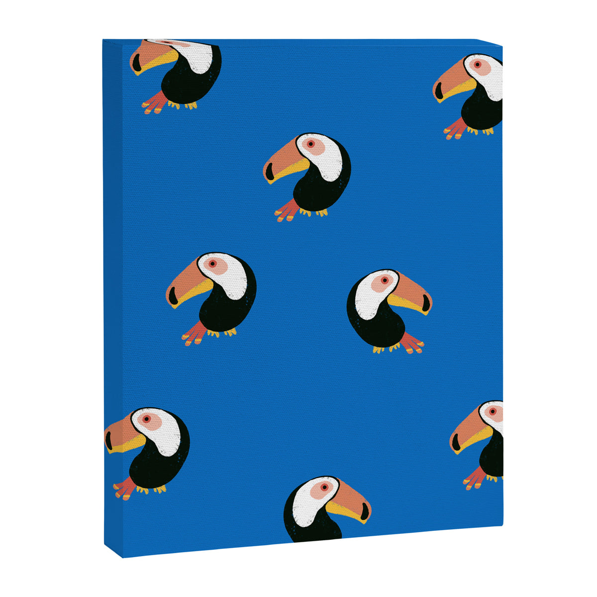 Toucans Blue Canvas Print Gallery Image 8