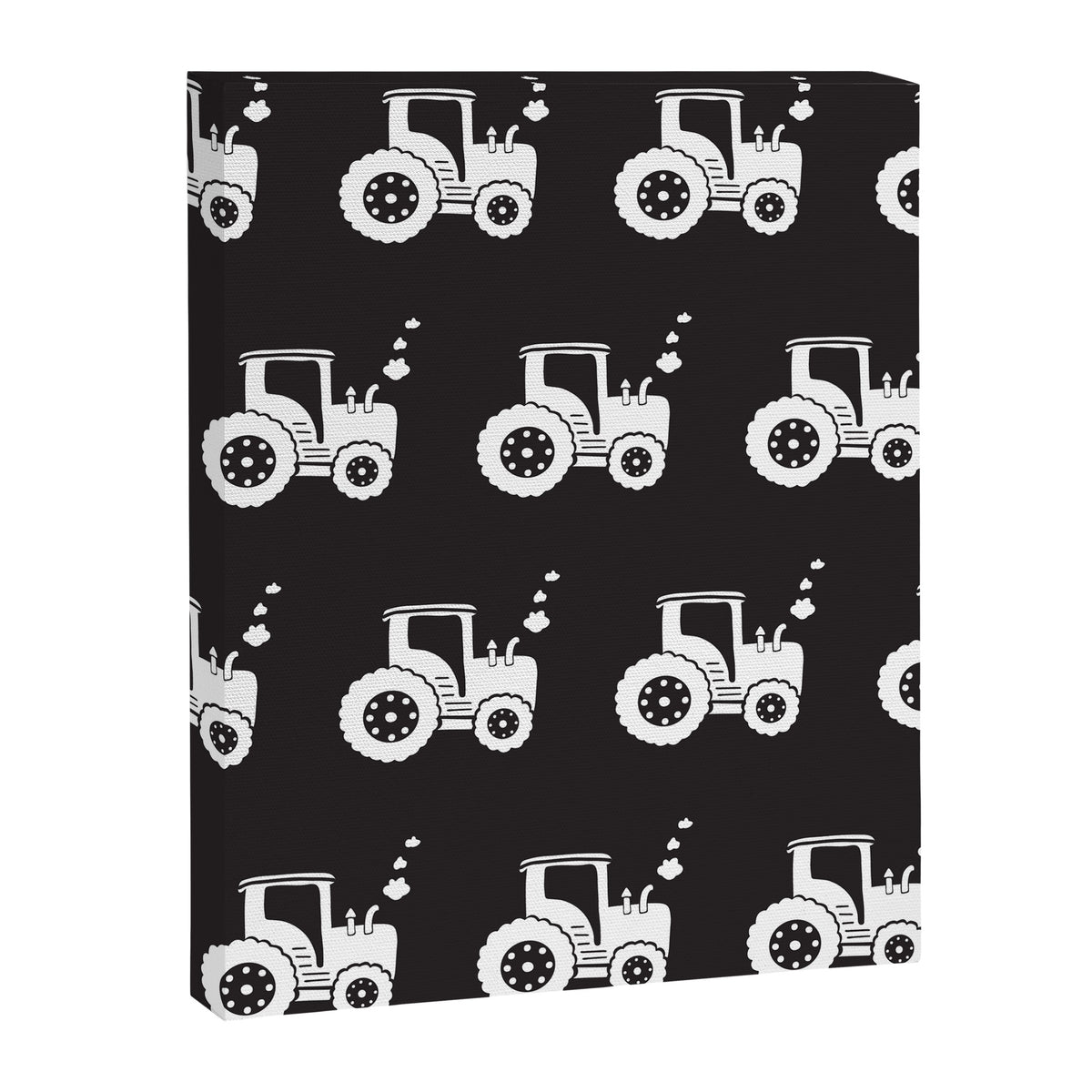 Tractors Monochrome Canvas Print Gallery Image 8
