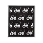 Tractors Monochrome Framed Canvas Print Gallery Image 8
