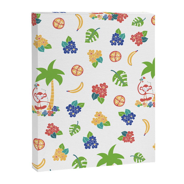Tropical Monkey Island Canvas Print Gallery Image 1