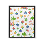 Tropical Monkey Island Framed Canvas Print Gallery Image 8