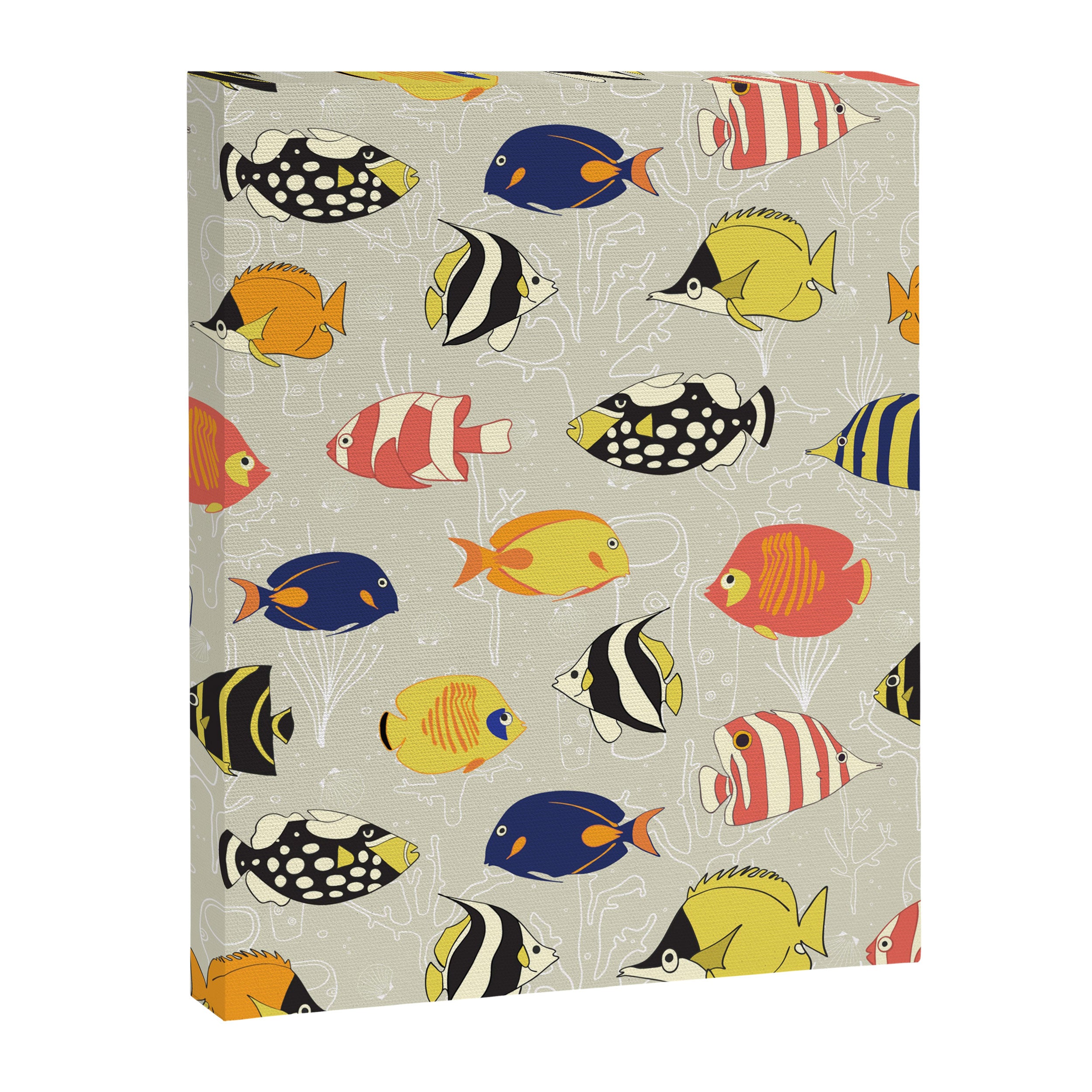 Tropical Reef Fish Canvas Print Gallery Image 8