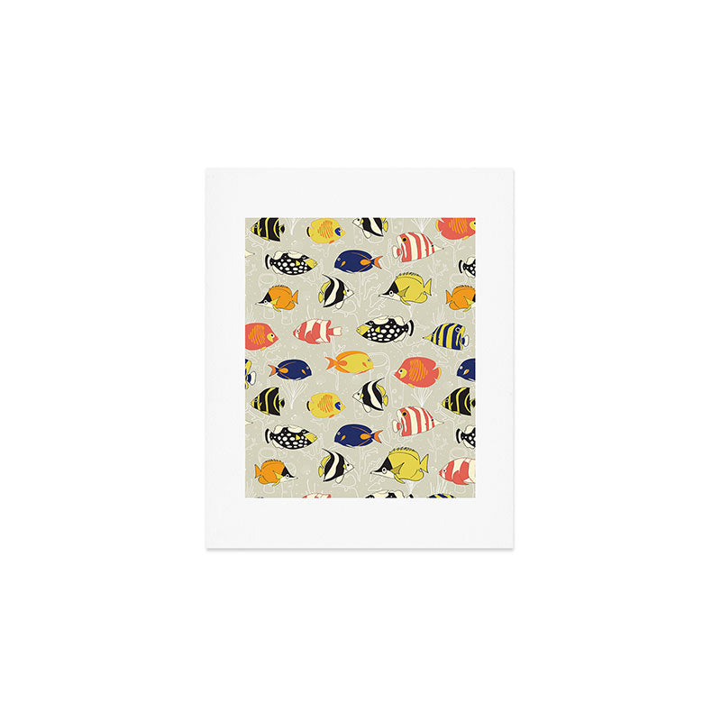 Tropical Reef Fish Art Print Gallery Image 1