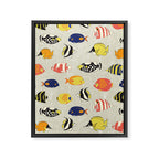 Tropical Reef Fish Framed Canvas Print Gallery Image 8
