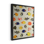 Tropical Reef Fish Framed Canvas Print Gallery Image 2