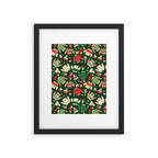 Ugly Christmas Fashion red green white Framed Art Print Gallery Image 6