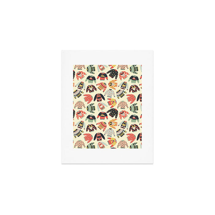 Ugly Christmas Sweaters Art Print Gallery Image 1