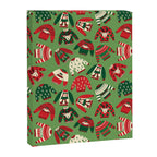 Ugly Christmas Sweaters Pattern Canvas Print Gallery Image 8