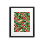 Ugly Christmas Sweaters Pattern Framed Art Print Gallery Image 6