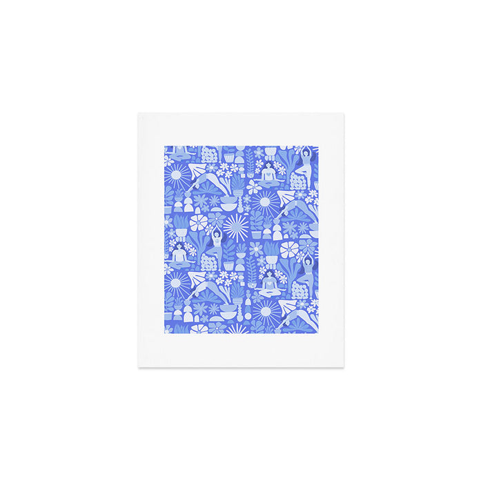 Yoga Blue Art Print Gallery Image 1