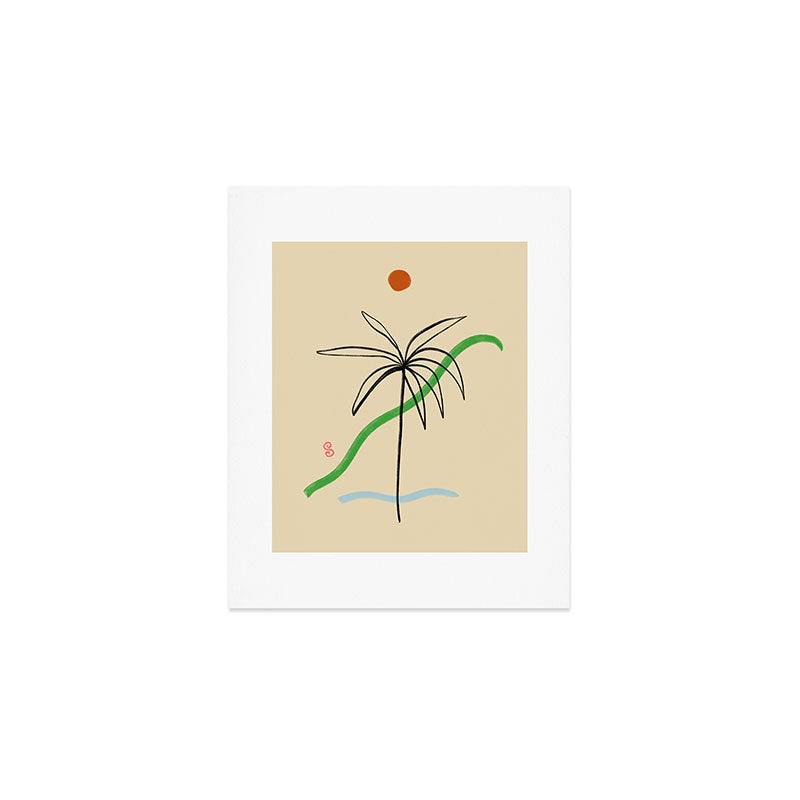 A SIMPLE TROPICAL DREAM Art Print Gallery Image 1