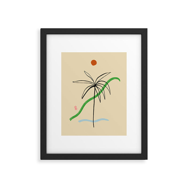 A SIMPLE TROPICAL DREAM Framed Art Print Gallery Image 5